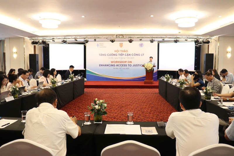 Tăng cường năng lực tiếp cận công lý cho người dân
